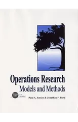 Operations Research Models and Methods