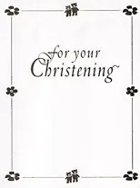 For Your Christening