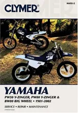 Yamaha PW50/80 Y-Zinger & BW80 Big Wheel Motorcycle (1981-2002) Clymer Repair Manual