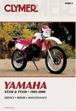 Yamaha XT350 & TT350 Motorcycle (1985-2000) Service Repair Manual