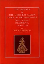 History of the 1/4th Battalion, Duke of Wellington's (West Riding) Regiment 1914-1919