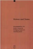 Person und Name