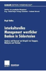 Interkulturelles Management westlicher Banken in Sudostasien