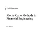 Monte Carlo Methods in Financial Engineering