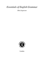 Essentials of English Grammar
