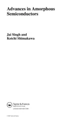 Advances in Amorphous Semiconductors