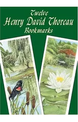 Twelve Henry David Thoreau Bookmark