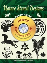 Nature Stencil Designs CD-ROM and Book