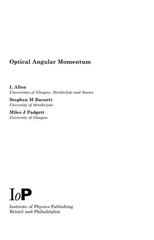 Optical Angular Momentum