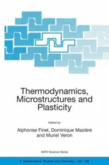 Thermodynamics, Microstructures and Plasticity (2003)