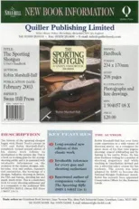 The Sporting Shotgun