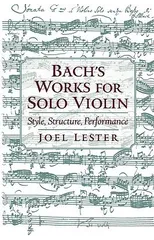 Bach's Works for Solo Violin