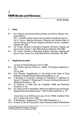 Nuclear Magnetic Resonance