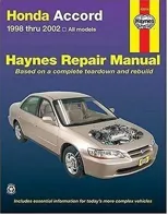 Honda Accord (1998-2002) Haynes Repair Manual (USA)