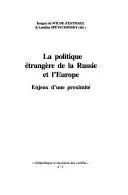 La politique etrangere de la Russie et l'Europe