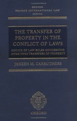 The Transfer of Property in the Conflict of Laws