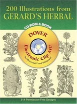 200 Illustrations from Gerard's Herbal