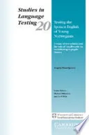 Testing the Spoken English of Young Norwegians