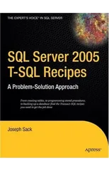 SQL Server 2005 T-SQL Recipes