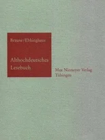 Althochdeutsches Lesebuch