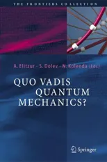Quo Vadis Quantum Mechanics? (2005)