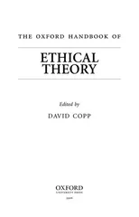 The Oxford Handbook of Ethical Theory