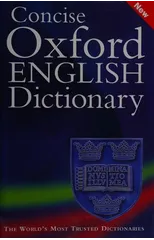 Concise Oxford English Dictionary
