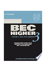 Cambridge BEC Higher 3 Student's Book with Answers