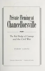 Private Fleming at Chancellorsville
