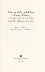 History of the 90th Ohio Volunteer Infantry