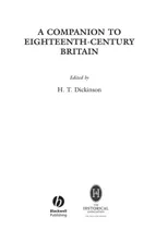 A Companion to Eighteenth-Century Britain