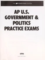 AP U.S. Government and Politics Power Pack (SparkNotes Test Prep)