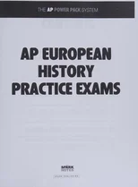AP European History Power Pack (SparkNotes Test Prep)