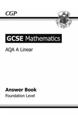 GCSE Maths AQA Answers for Workbook with Online Edition - Foundation (A*-G Resits)