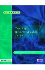 Teaching Business Education 14-19