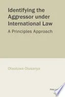 Identifying the Aggressor Under International Law