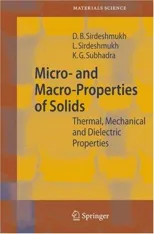 Micro- And Macro-Properties of Solids