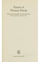 Poems of Thomas Hardy