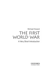 The First World War