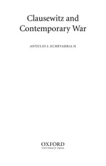 Clausewitz and Contemporary War