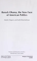 Barack Obama, the New Face of American Politics