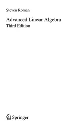 Advanced Linear Algebra