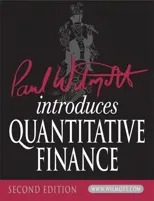 Paul Wilmott Introduces Quantitative Finance
