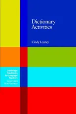 Dictionary Activities