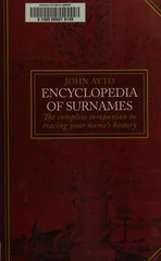 Encyclopedia of Surnames