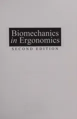 Biomechanics in Ergonomics