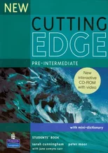 New Cutting Edge Pre-Intermediate Students Book and CD-Rom Pack