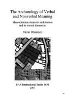 The Archaeology of Verbal and Nonverbal Meaning