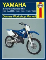 Yamaha 2-stroke Motocross Bikes (86 - 06) Haynes Repair Manual