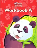 Reading Mastery Reading/Literature Strand Grade K, Workbook A